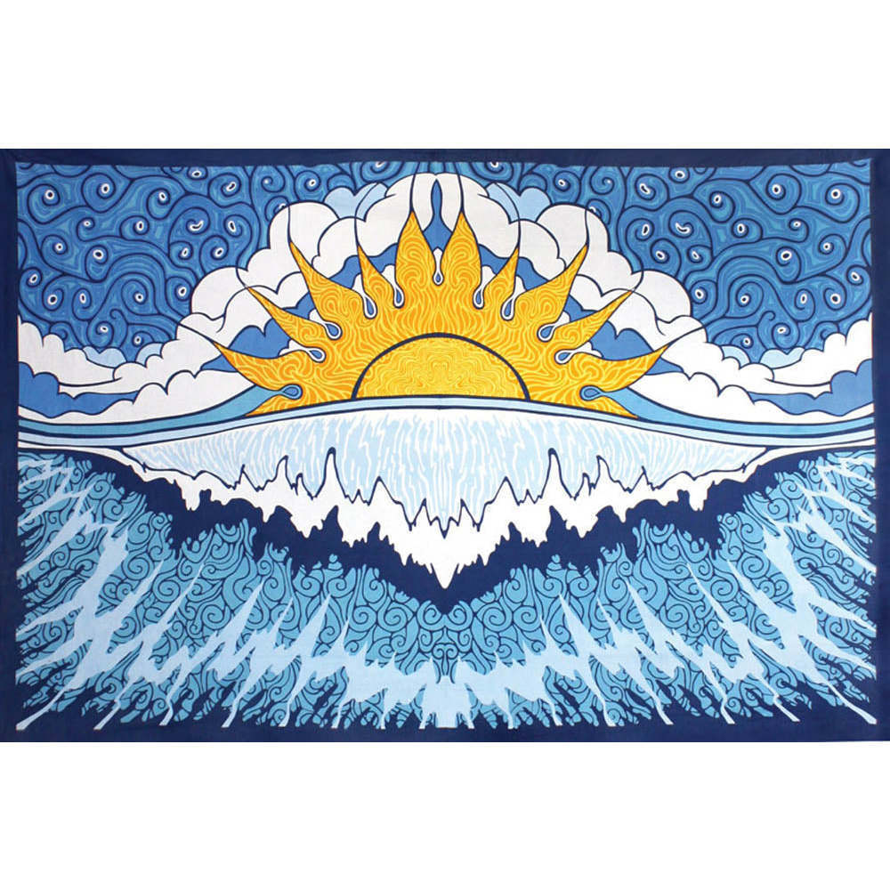 Sun Wave Tapestry by Sunshine Joy